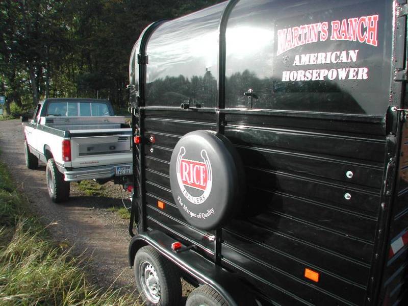 MARTINS RANCH F250 Rice trailer 